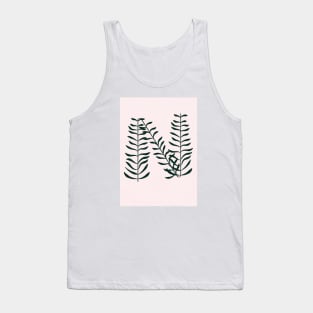 Alphabet N Botanical Tank Top